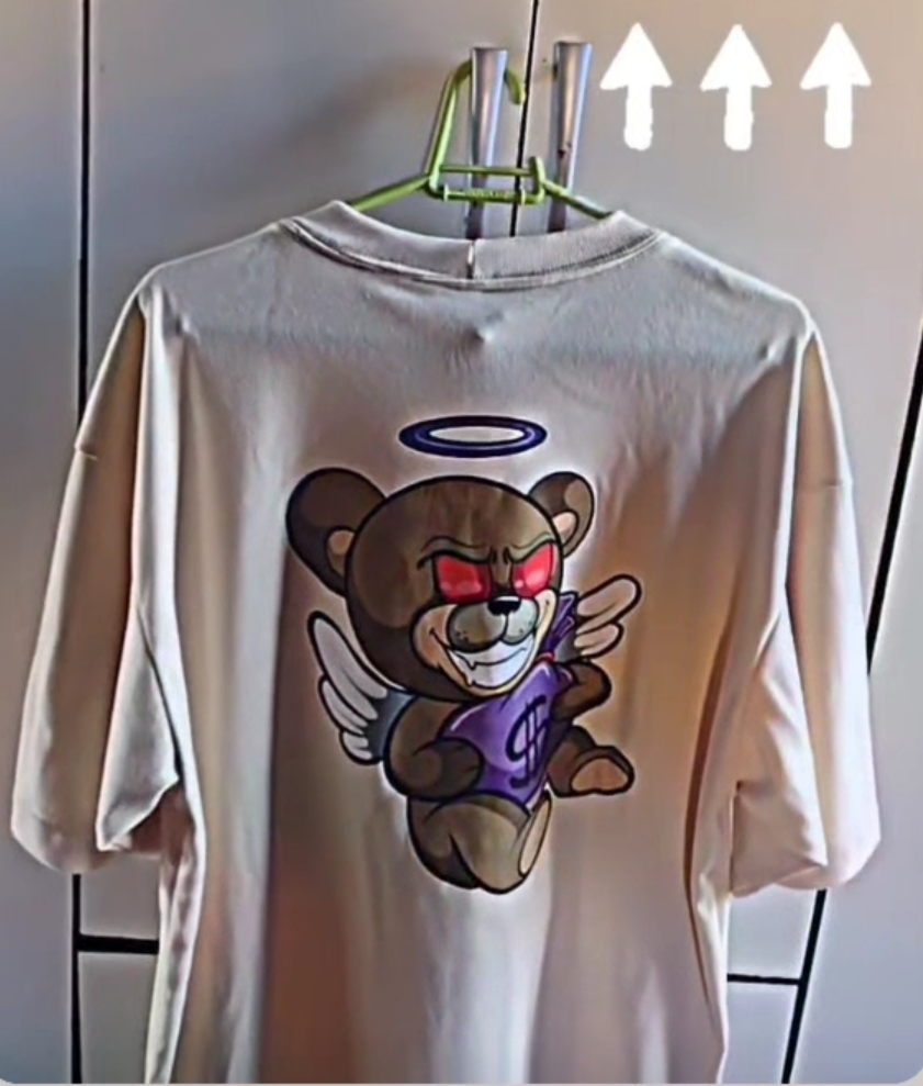 Camisa Oversized Malha Suedine
